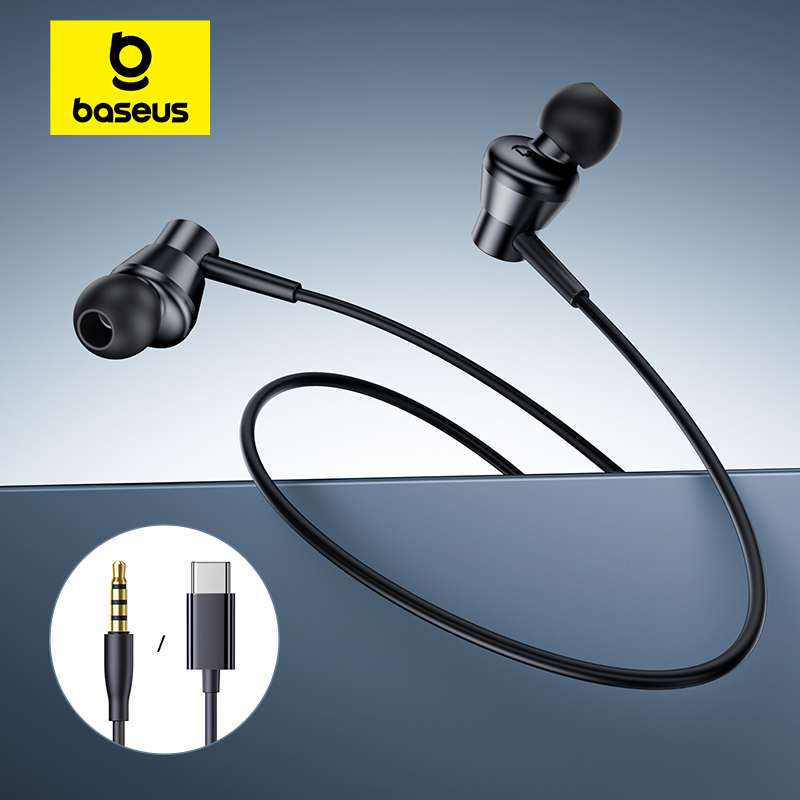 Wired Earphone Lightning - Baseus Encok CZ11/HZ11 Fones de ouvido