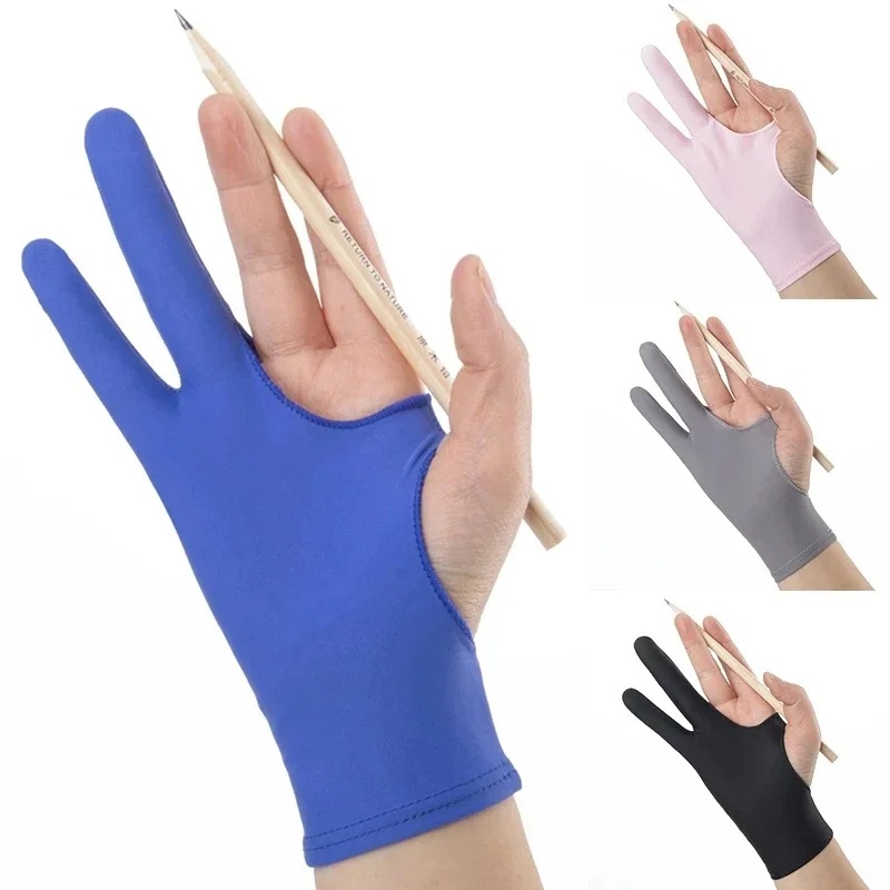 Drawing Glove Artist - 1/4 pares de luvas de pintura