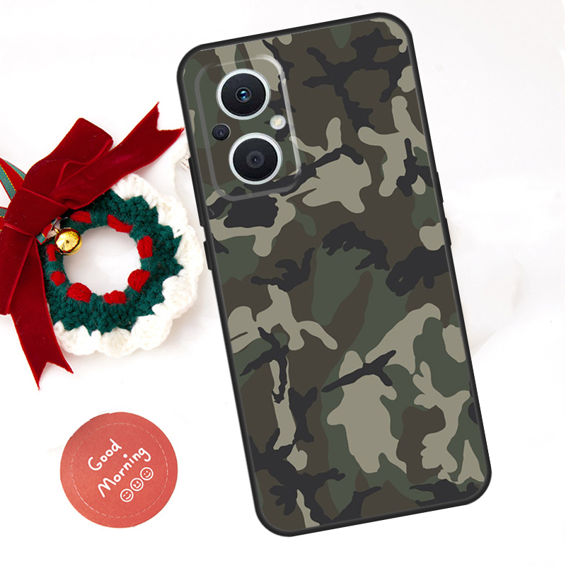 Capa de camuflagem digital do  - Oppo Reno 12 avaliação e preço