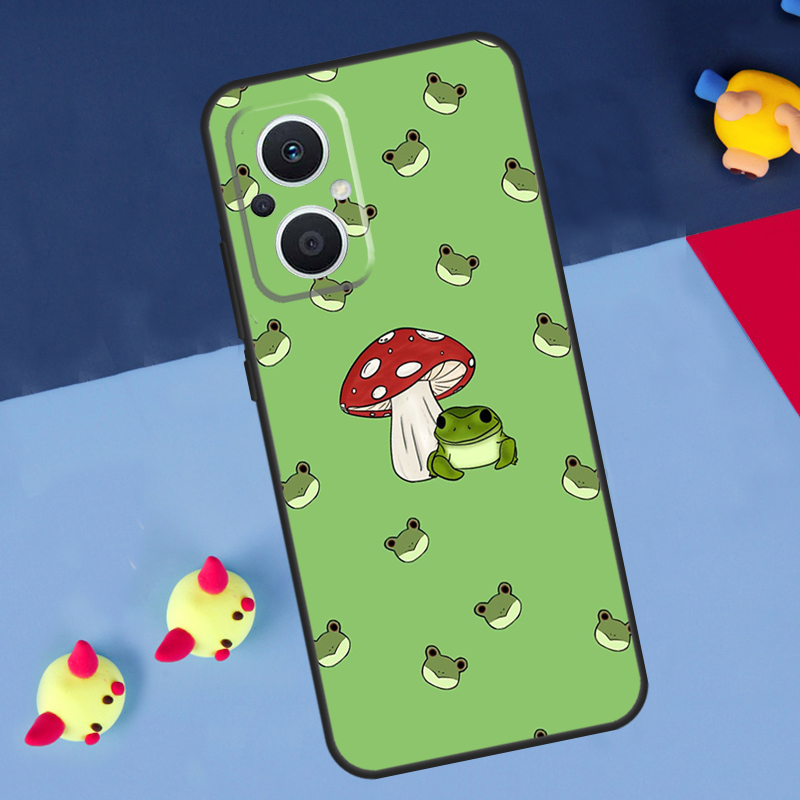 Capa Kawaii Sapo Cogumelo para - Oppo Reno 12 avaliação e preço