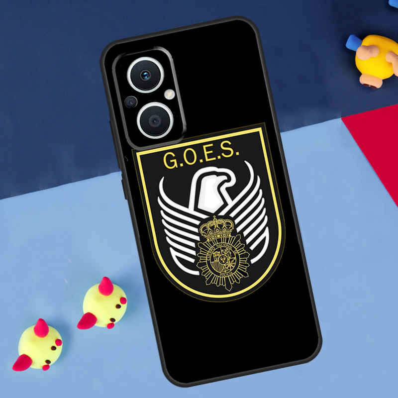 Capa com o logotipo da Polícia - Oppo Reno 12 avaliação e preço