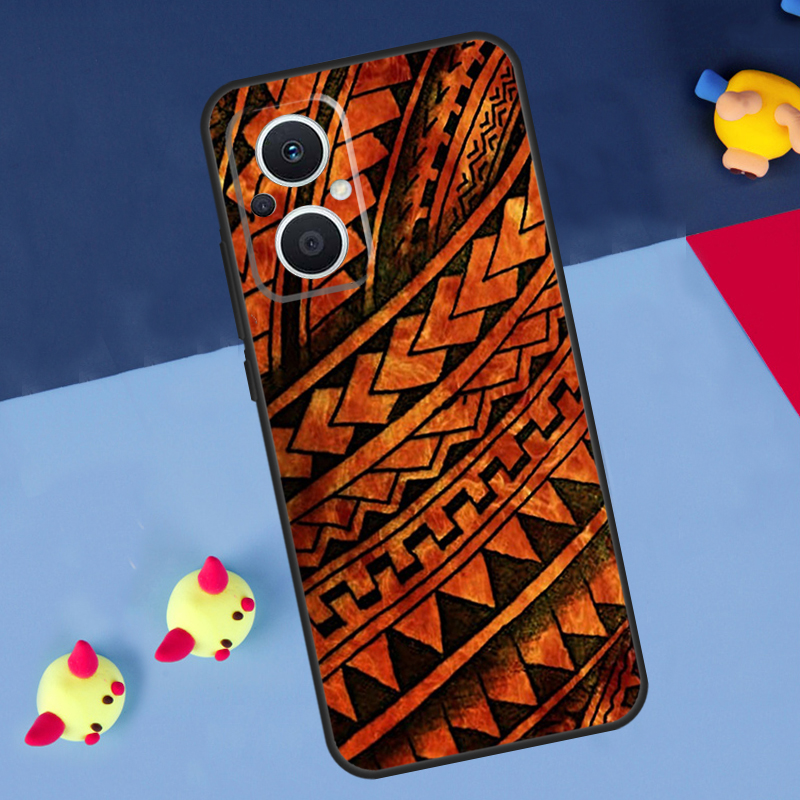 Capa com design tribal maori,  - Oppo Reno 12 avaliação e preço