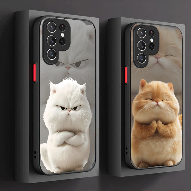Capa Estilo Casal Gato Zangado - Samsung Galaxy A55 avaliação e preço