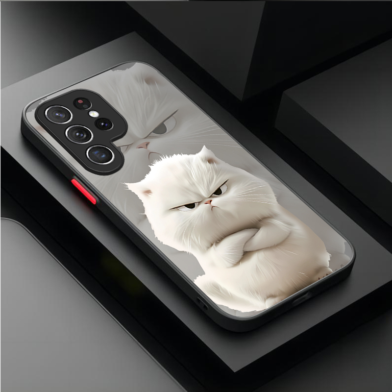 Capa Estilo Casal Gato Zangado - Samsung Galaxy A55 avaliação e preço