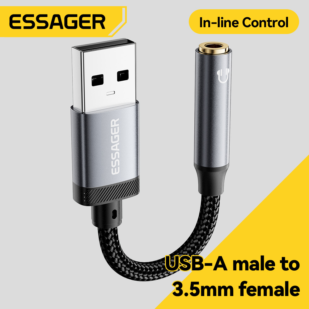 Cabo de áudio USB para 3,5 mm  - Wired Earphone Lightning avaliação e preço