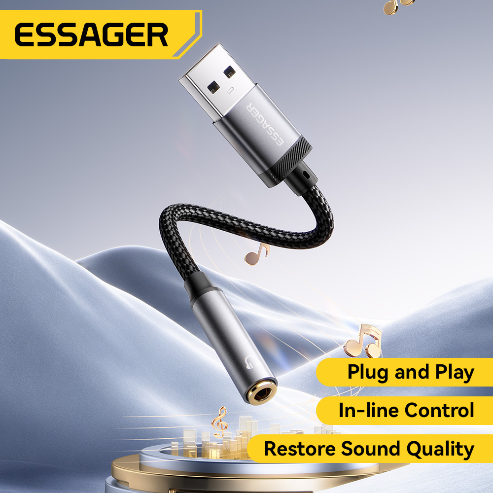 Cabo de áudio USB para 3,5 mm  - Wired Earphone Lightning avaliação e preço