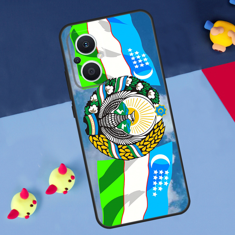 Capa com o emblema da bandeira - Oppo Reno 12 avaliação e preço