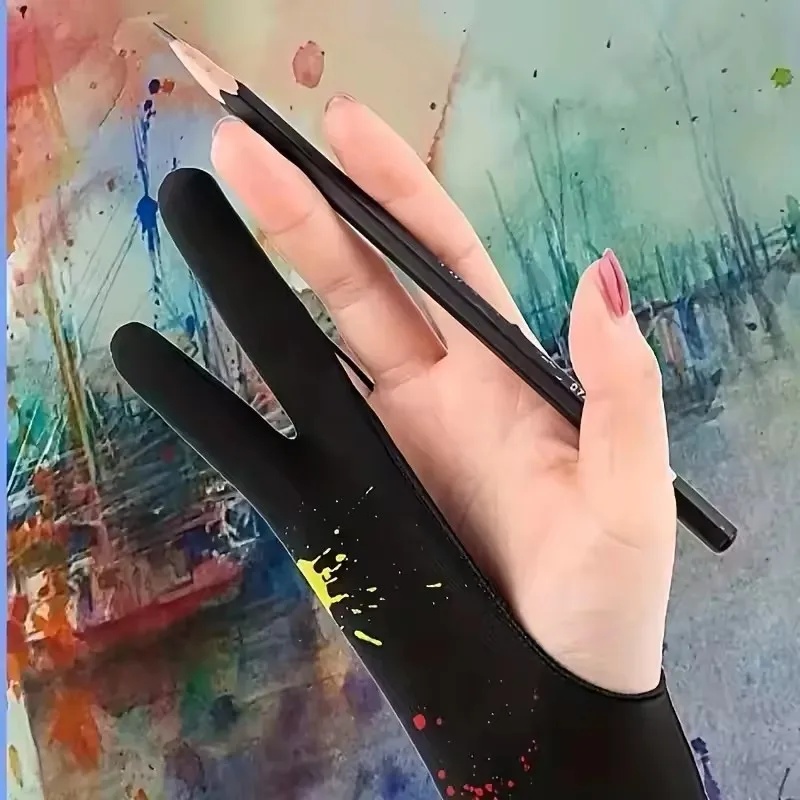 1/4 pares de luvas de pintura  - Drawing Glove Artist avaliação e preço